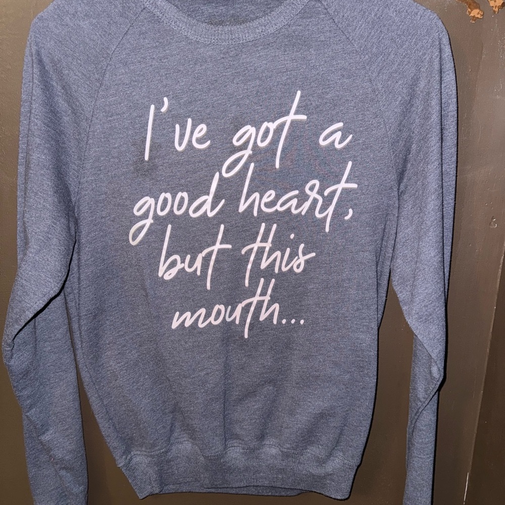 Gray Graphic Sweatshirt